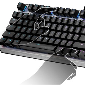 کیبورد مکانیکال گیمینگ با سیم کولرمستر CK351 RGB
